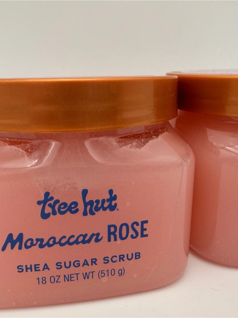 Set Of 2 Moroccan Rose Shea Sugar Scrub - Pink